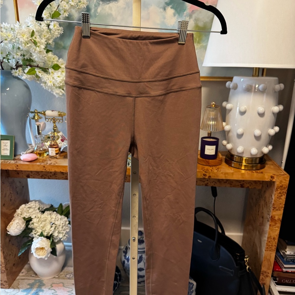 Varley Taupe/Brown High--Waisted Leggings